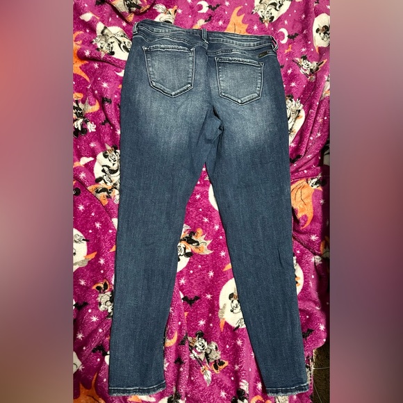 KanCan plaid peekaboo jeans - Picture 2 of 2